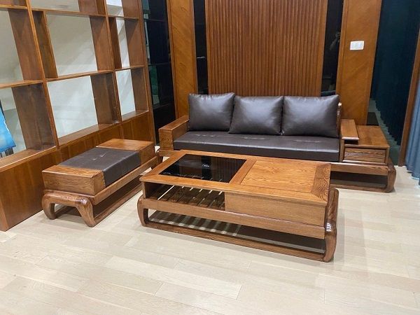 Sofa Đùi Gà Cỡ Đại Gỗ Sồi DK-BG32