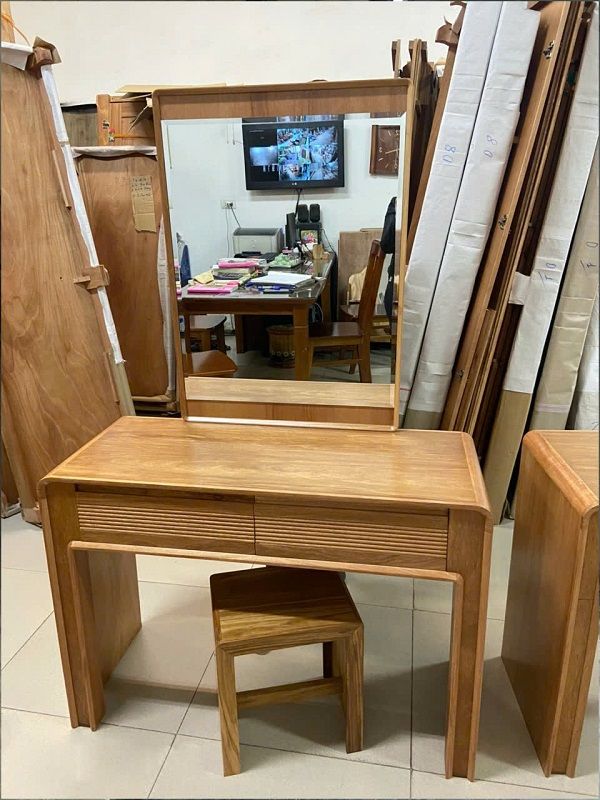 Bàn Phấn Sóng Hương Xám 80cm DK-BP60