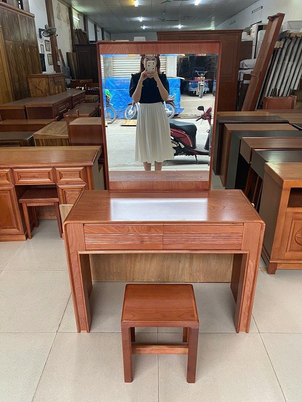 Bàn Phấn Sóng Hương Đá 80cm DK-BP61