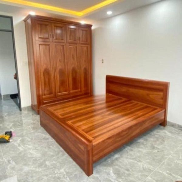 Combo Giường Tủ 2 Món Gỗ Cẩm CB53