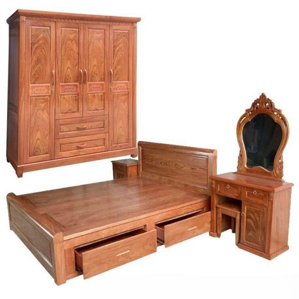 Bộ Giường Tủ Hương Đá CB40