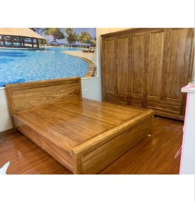 Bộ Giường Tủ Gỗ Hương Xám CB35