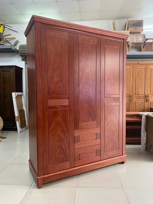 Tủ Áo 3 Cánh Hương Đá Đình Loe DK-T218