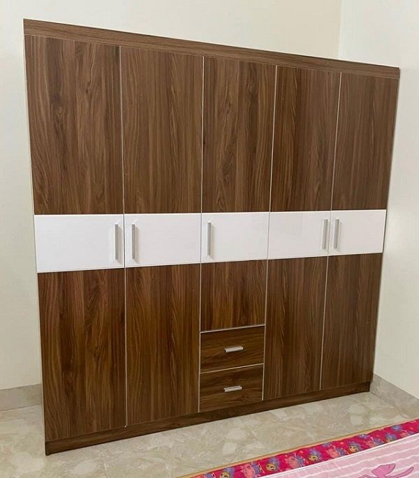 Tủ Quần Áo Hiện Đại 5 Cánh MDF DK-T108