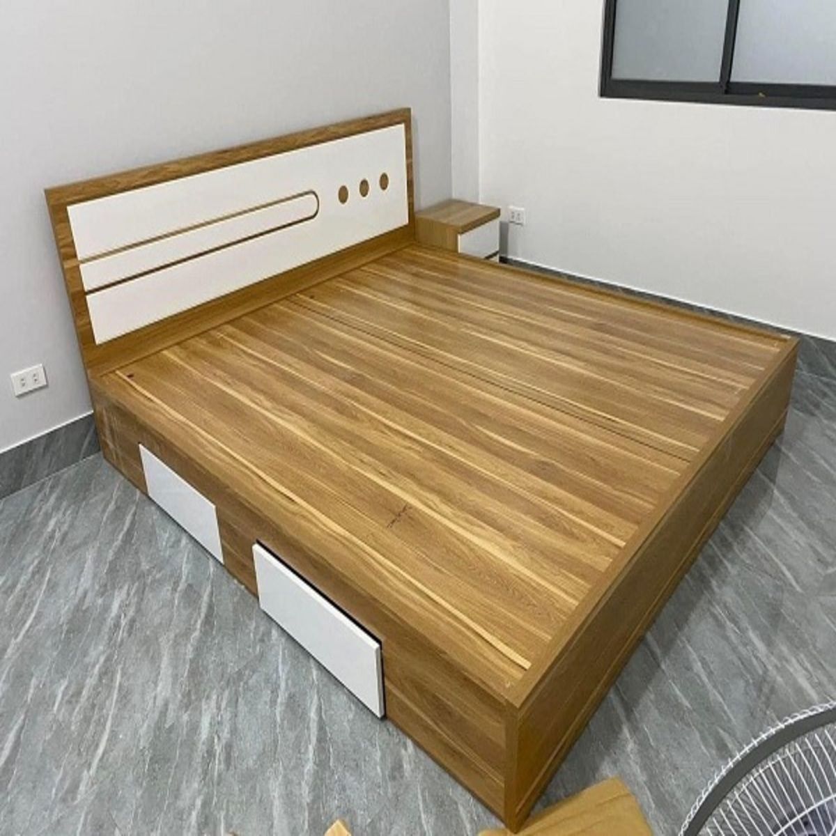 Giường Ngủ Gỗ Công Nghiệp MDF