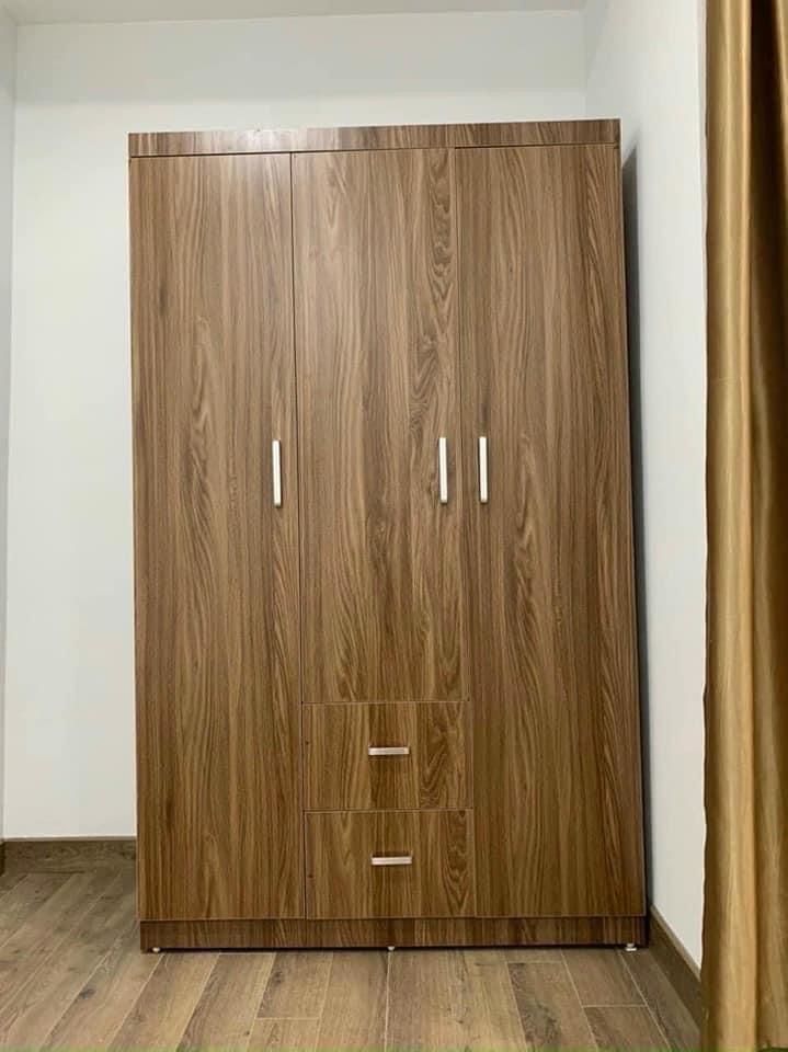 Tủ Áo 3 Cánh Gỗ MDF Ngăn Kéo DK-T115