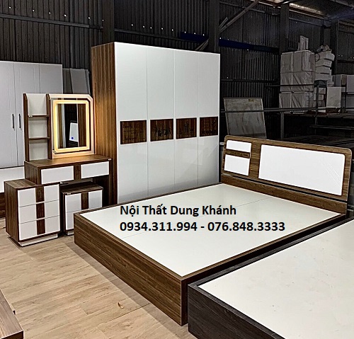 Combo Phòng Ngủ Gỗ Công Nghiệp DK-CB06